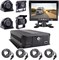 JOINLGO 4-канальный H.264 2.0MP 1080P AHD Dual 128GB SD Мобильный автомобильный видеорегистратор MDVR Комплект видеорегистратора Ночного видения Водонепроницаемая автомобильная камера бокового переднего и заднего вида 7-дюймовый автомобильный монитор 3961606513 - фото 501207
