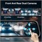 Зеркальный видеорегистратор 9,66 дюйма, зеркало заднего вида, 1080P, двойная камера переднего и заднего вида, ночное видение, G-сенсор, помощь при парковке, круглосуточный парковочный монитор, водонепроницаемая резервная камера HD. Бесплатная карта на 32  3894558359 Зеркальный видеорегистратор 9,66 дюйма, зеркало заднего вида, 1080P, двойная камера переднего и заднего вида, ночное видение, G-сенсор, помощь при парковке, круглосуточный парковочный монитор, водонепроницаемая резервная камера HD. Бесплатная карта на 32  3894558359