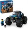 LEGO City Blue Monster Truck Toy для мальчиков и девочек от 5 лет, набор транспортных средств с минифигуркой водителя, креативные гоночные игрушки для детей, идея подарка на день рождения 60402 1000000194 - фото 502395