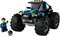 LEGO City Blue Monster Truck Toy для мальчиков и девочек от 5 лет, набор транспортных средств с минифигуркой водителя, креативные гоночные игрушки для детей, идея подарка на день рождения 60402 1000000194