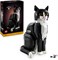 LEGO Ideas Tuxedo Cat Set, набор для сборки модели статуи для взрослых, творческое занятие, украшение дома или офиса, идея подарка для женщин, мужчин, для нее или для него 21349 1000000204 - фото 502425
