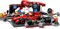 LEGO City F1 Pit Stop & Pit Crew с игрушечной машинкой Ferrari - набор Formula 1, включающий минифигурку водителя, 4 механика, запасные шины и колесные пушки - строительные игрушки для мальчиков и девочек в возрасте от 6 лет - 60443 1000000237