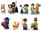 LEGO Minifigures Series 27 Mystery Box, получите 1 из 12 коллекционных фигурок, включая Купидона, Птеродактиля, гонщика на реактивном ранце и многое другое - Игрушки для мальчиков и девочек от 5 лет 71048 1000000206