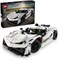 LEGO Technic Koenigsegg Jesko Absolut White Hypercar, набор для сборки моделей автомобилей, игрушка для мальчиков и девочек от 10 лет, украшение для спальни, гоночный автомобиль в подарок для детей 42184 1000000226 - фото 502554