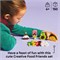 LEGO Classic Creative Food Friends Playset, творческая ролевая игрушка для мальчиков и девочек, набор кубиков для сборки кекса, мороженого, авокадо и тако, строительный набор для детей от 4 лет и старше 11039 1000000225