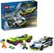 Полицейская машина LEGO City и гоночная машина Muscle Car Chase, гоночные игрушки для мальчиков и девочек от 6 лет, забавный подарок для детей, которые любят ролевые игры, в комплект входят минифигурки офицера и мошенника 60415 1000000249 - фото 502584