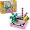 LEGO Creator 3in1 Пишущая машинка с цветами - Трансформируется в модель клавитары или в цветочный горшок с ручкой и блокнотом - Конструктор для девочек и мальчиков от 8 лет - Творческий подарок на день рождения - 31169 1000000332 - фото 502789