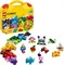 LEGO 10713 Классический чемодан для творчества, ящик для хранения игрушек с забавными цветными строительными кубиками, подарки для детей от 4 лет, мальчиков и девочек 1000000254 - фото 502896