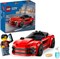 Игрушечный спортивный автомобиль LEGO City Red - Гоночные автомобили для мальчиков и девочек от 5 лет - Образовательные подарки на дни рождения и праздники - Включает минифигурку водителя и аксессуары - 60448 1000000303 - фото 502917
