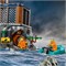 Игрушка LEGO City Police Prison Island для мальчиков, девочек и детей от 7 лет, набор аварийных машин с вертолетом, лодкой, 7 минифигурок, фигурками собак и акул для творческой игры, подарок на Рамадан 60419 1000000568