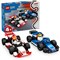 LEGO City F1 Williams Racing и гоночные автомобили Haas F1 — игрушечные модели Формулы 1 с 2 минифигурками водителей и стартовыми огнями — идея небольшого подарка для малышей, мальчиков и девочек от 4 лет — 60464 1000000429 - фото 503036