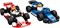 LEGO City F1 Williams Racing и гоночные автомобили Haas F1 — игрушечные модели Формулы 1 с 2 минифигурками водителей и стартовыми огнями — идея небольшого подарка для малышей, мальчиков и девочек от 4 лет — 60464 1000000429