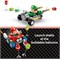 LEGO Super Mario: Mario Kart – набор игрушек «Малыш Марио против малыша Луиджи» с 2 коллекционными фигурками персонажей Nintendo и 2 машинами. Идея подарка на день рождения для мальчиков, девочек и геймеров от 8 лет и старше 72034 1000000350