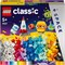 Конструктор LEGO Classic Creative Space Planets Brick Box, игрушки для строительства Солнечной системы с ракетой для детей, мальчиков и девочек в возрасте от 5 лет, с моделями Земли, Солнца, Сатурна, а также фигурками астронавтов и инопланетян 11037 1000000936