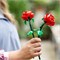 LEGO Roses, набор цветов, совместим с букетами искусственных цветов из коллекции Botanical, декор или аксессуар для детской спальни, подарок для девочек и мальчиков от 8 лет, 40460 1000000400