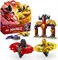 LEGO NINJAGO Dragon Spinjitzu Battle Pack Set с 2 минифигурками, пусковыми установками и летательными элементами - Игрушка Action Ninja для мальчиков и девочек от 6 лет - Подарки для поклонников телешоу Dragons Rising - 71826 1000000488 - фото 503218