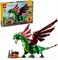 LEGO Creator 3in1 Игрушка «Средневековый дракон» — трансформируется в фигурку морского змея или феникса — набор для строительства «Мифические существа» для детей, мальчиков и девочек от 9 лет — идея подарка на день рождения — 31161 1000000349 - фото 503258