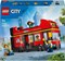 LEGO City Красный двухэтажный экскурсионный автобус, красный автомобиль для мальчиков и девочек от 7 лет, творческий набор с 5 минифигурками, включая младенца и коляску, идея подарка на день рождения 60407 1000000387