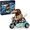 LEGO Harry Potter Поездка на мотоцикле Хагрида и Гарри, подвижная сборная игрушка-мотоцикл с коляской и фигуркой Букли, демонстрационный подарок на день рождения для поклонников Волшебного мира, для девочек и мальчиков от 9 лет 76443 1000000372 - фото 503343