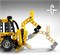 LEGO Technic экскаватор-погрузчик строительная машина игрушка для мальчиков и девочек от 7 лет - строительный набор с экскаватором, ковшом и выносными опорами - идея подарка на день рождения 42197 1000000386