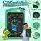 Azonee LCD планшет для письма для детей, 8,5-дюймовая ЖК-доска для рисования для малышей, цветной ЖК-планшет для рисования для девочек и мальчиков, развивающая игрушка для малышей 3-6 лет (зеленый) 1000001256 Azonee LCD планшет для письма для детей, 8,5-дюймовая ЖК-доска для рисования для малышей, цветной ЖК-планшет для рисования для девочек и мальчиков, развивающая игрушка для малышей 3-6 лет (зеленый) 1000001256