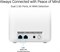 ASUS ZenWiFi BD4 (1pk) Dual-band WiFi 7 Mesh Router: 3600 Mbps, Coverage up to 6500 sq ft (3pk), Dual 2.5G Ports, Smart Home Master SSIDs for IoT, VPN, Parental Controls, Network Security - White 1000001328