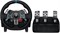 Руль и напольные педали Logitech G29 Driving Force, реальная обратная связь по усилию, подрулевые переключатели из нержавеющей стали, кожаный чехол для руля для PS5 Pro, PS5, PS4, ПК, Mac — черный 1000001463 - фото 505686