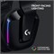 Logitech G Беспроводная игровая гарнитура Logitech G733 LIGHTSPEED с подвесным оголовьем, подсветкой LIGHTSYNC RGB, микрофонной технологией Blue VO!CE и аудиодрайверами PRO-G — черная 1000001520