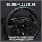 Руль и педали Logitech G923 Racing, TRUEFORCE Feedback, адаптивный дизайн, Dual Clutch Launch Control, натуральная кожа, для Xbox One, ПК - черный 1000001597