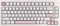Механическая игровая клавиатура EPOMAKER QK81 75% Wireless, программирование QMK/VIA и возможность горячей замены, 81 клавиша с металлической ручкой, 2,4 ГГц/BT/USB, кремовое крепление с прокладкой, подсветка RGB (белая, переключатель Wisteria) 1000001637 - фото 506468