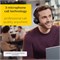 Беспроводная гарнитура для ПК Jabra Evolve2 65 с зарядным устройством — сертифицированные UC стереонаушники с шумоподавлением и долговечным аккумулятором — Bluetooth-адаптер USB-A — черный 1000001713