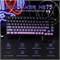Беспроводная игровая клавиатура EPOMAKER HE75 с датчиком Холла и сменным модулем ручек, быстрая магнитная клавиатура с регулируемым триггером, клавиатура 2.4G/Bluetooth, RGB-подсветка (черно-фиолетовая) 1000001855
