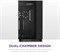 Корпус NZXT H9 Elite Dual-Chamber ATX Mid-Tower для игрового ПК — Включает 3 вентилятора F120 RGB Duo по 120 мм с контроллером — Стеклянные передняя, ??верхняя и боковые панели — Поддержка радиатора 360 мм — Управление кабелями — Черный 1000001972