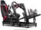 Next Level Racing F-GT Elite Aluminium Simulator Cockpit - версия с передним и боковым креплением - черный 1000001977