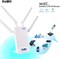 Маршрутизатор KuWFi Outdoor 4G LTE со слотом для SIM-карты, маршрутизатор Wi-Fi SIM-карты со скоростью 300 Мбит/с с питанием по Ethernet 48 В, 4 внешние антенны WiFi с высоким коэффициентом усиления для использования вне помещений, поддержка B1 / B3 / B7  1000002099