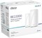 TP-Link WiFi 7 Deco BE85 (2-pack) Mesh WiFi-маршрутизатор, BE19000 Мбит/с трехдиапазонный, каналы 320 МГц, комбинированный порт Ethernet/оптоволокна 10 Гбит/с, повторитель, Alexa, работает с любым интернет-провайдером и модемом, 2 упаковки 1000002300