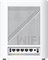 Маршрутизатор ASUS ZenWiFi BQ16 Tri-Band Mesh Wi-Fi 7 System, поддержка AiMesh с улучшенной на основе искусственного интеллекта передачей данных на частоте 5 ГГц, скорость до 11529 Мбит/с, два порта 10G, покрытие до 8000 кв. футов - белый 1000002324