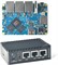 Мини-маршрутизатор youyeetoo NanoPi R6S с хранилищем в металлическом корпусе, 8 ГБ LPDDR4X 32 ГБ EMMC, схема разработки RK3588S, NPU 6TOPS, поддержка Docker, TRE Porte Ethernet, USB3.0 HDMI, хранилище M.2 NVMe, PD Power 1000002387 - фото 509831