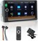 Автомобильный стереоплеер Kialloy Double Din с 7-дюймовым экраном и поддержкой MP5, мультимедийный проигрыватель USB и MP5 с HD-камерой заднего вида, поддержкой громкой связи, подключением к автомобильной аудиосистеме, функцией Mirror Link, Bluetooth, вых 1000002423 - фото 509990