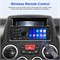Podofo Однодиновый автомобильный стереоприемник с камерой заднего вида Bluetooth, 4,1-дюймовым сенсорным экраном, автомобильным радио, MP5-плеером, поддержкой дистанционного управления, FM-радио, памятью при сбое питания, воспроизведением и зарядкой через 1000002534