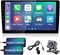 Автомобильная стереосистема MrSmart Apple CarPlay Double Din с Android Auto, 9-дюймовым сенсорным экраном HD, автомобильным радио с Bluetooth, Wi-Fi, FM-радио, Mirror Link, USB с поддержкой камеры заднего вида, внешним микрофоном 1000002546 - фото 510581