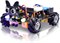 KEYESTUDIO Microbit 4WD Mecanum Robot Car Kit для Micro:bit v2 (не входит в комплект) - новый прочный автомобиль для детей, графический Makecode Python Code, программируемый своими руками для взрослых и подростков STEM-образование 1000002767 - фото 511657