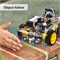 Стартовый набор OSOYOO Robot Car для Arduino | Приложение STEM с дистанционным управлением Образовательная моторизованная робототехника для строительства Программирование Обучение кодированию | IOT Механическое кодирование своими руками для подростков и в 1000002776