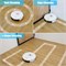 Luby Pet Hair Carpet Floor Cleaning White, робот-пылесос HI5 Hoover Sweeper, высокая выносливость, дистанционное управление через приложение, самозарядка, время работы аккумулятора 100 мин, белый с цветком 1000002803