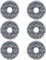 wejojefo 6 шт. сменные насадки для пылесоса ECOVACS DEEBOT X1 Omni TURBO X1 X1 Plus T10 Robot Vacuum 1000002837 - фото 511988