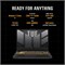 ASUS TUF F15 FX507VV-I7161G (Jaeger Grey), игровой ноутбук, i7-13620H 16 ГБ 1 ТБ PCIE G3 SSD, NV RTX4060, 8 ГБ VRAM, WIN11 HOME, 15,6-дюймовый FHD 1920X1080 16:9 144 Гц, HD веб-камера, подсветка-RGB-Eng-Arb-KB 1000002991 - фото 512729 ASUS TUF F15 FX507VV-I7161G (Jaeger Grey), игровой ноутбук, i7-13620H 16 ГБ 1 ТБ PCIE G3 SSD, NV RTX4060, 8 ГБ VRAM, WIN11 HOME, 15,6-дюймовый FHD 1920X1080 16:9 144 Гц, HD веб-камера, подсветка-RGB-Eng-Arb-KB 1000002991 - фото 512729