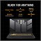ASUS TUF Gaming A15 FA507NUR-LP053W AMD R7-7435HS/16 ГБ ОЗУ/1 ТБ SSD/NVIDIA GeForce RTX 4050 6 ГБ/15.6 FHD(1920x1080) 144 Гц/Windows 11 Домашняя/1-зонная RGB/Английский - Аравийская клавиатура - Mecha Grey 1000003031 - фото 512924 ASUS TUF Gaming A15 FA507NUR-LP053W AMD R7-7435HS/16 ГБ ОЗУ/1 ТБ SSD/NVIDIA GeForce RTX 4050 6 ГБ/15.6 FHD(1920x1080) 144 Гц/Windows 11 Домашняя/1-зонная RGB/Английский - Аравийская клавиатура - Mecha Grey 1000003031 - фото 512924