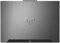 Ноутбук ASUS TUF Gaming F15 FX507ZC4, 15,6-дюймовый дисплей FHD IPS 144 Гц, Intel Core i5-12500H, 16 ГБ ОЗУ, 512 ГБ SSD, видеокарта NVIDIA GeForce RTX 3050 4 ГБ, клавиатура с панелью US ENG, DOS, Jaeger Grey 1000003651