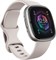 Умные часы Fitbit Sense 2 Advanced для здоровья и фитнеса с инструментами для управления стрессом и сном, приложением ЭКГ, SpO2, круглосуточным мониторингом сердечного ритма и GPS, цвет лунно-белый/платиновый, один размер (в комплекте ремешки S и L) 1000003700 - фото 516121