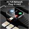 Bull Andriod Smart watch 4G 5G Android OS интерфейс, предустановленные приложения, AMOLED дисплей, спортивный и фитнес-трекер, сотовая связь, Wi-Fi, TikTok Instagram на часах, часы с SIM-картой 64 Гб 1000003708